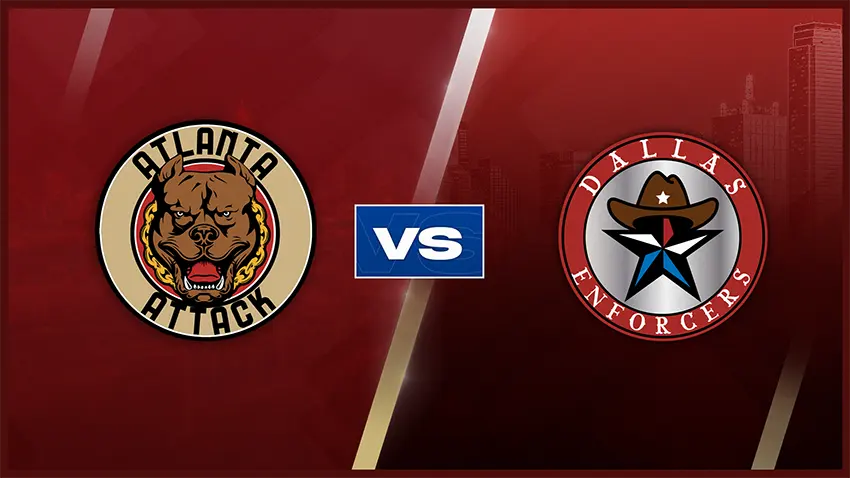 Atlanta Attack Stun Previously Undefeated Dallas Enforcers