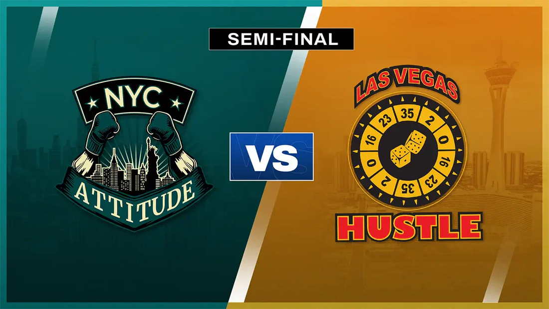 NYC Attitude Stun Las Vegas Hustle in Semi-Final Upset