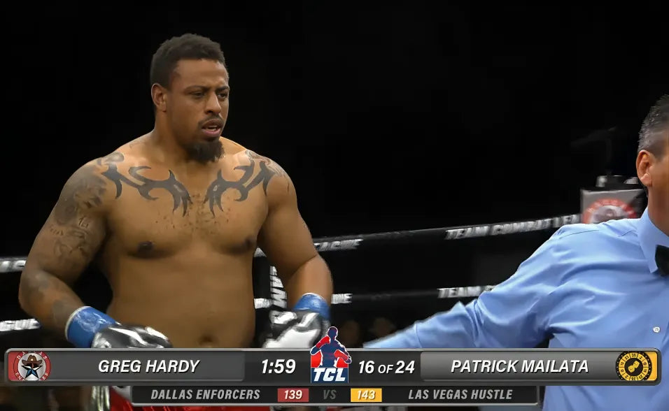 WATCH: Greg Hardy Takes Another Brutal KO in Boxing Match