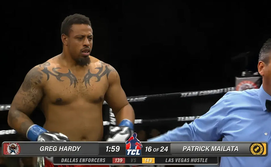 WATCH: Greg Hardy Takes Another Brutal KO in Boxing Match
