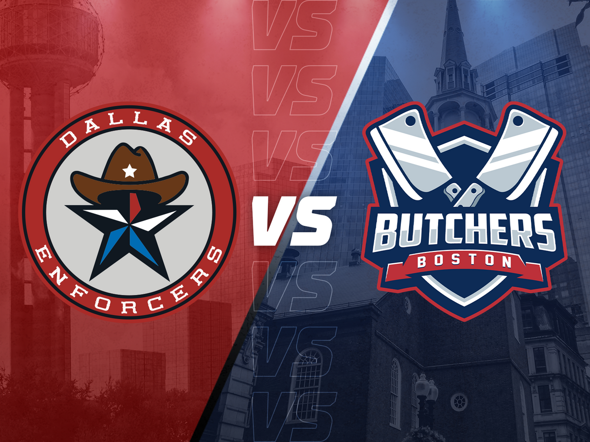 Dallas Enforcers vs Boston Butchers - Jul 19, 2026