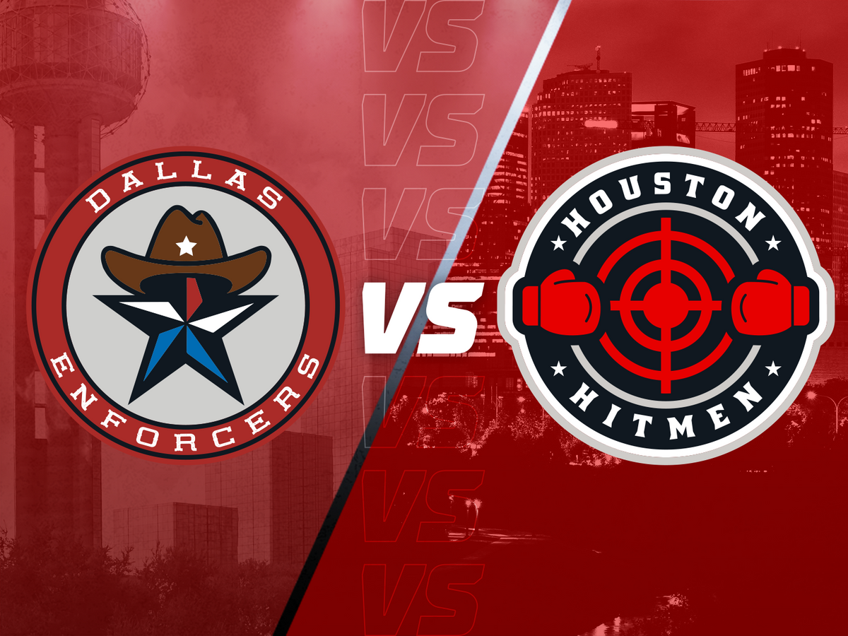 Dallas Enforcers vs Houston Hitmen - Apr 18, 2026