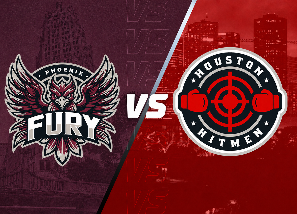 Phoenix Fury vs Houston Hitmen - Jun 7, 2026